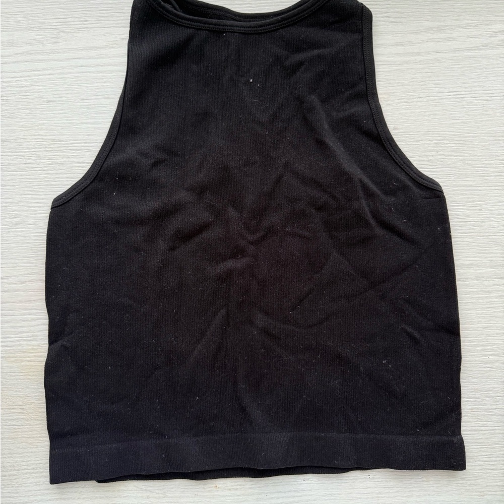 Classic Black Sleeveless Top